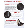 Чемодан на колёсах M SOMSONYA ELITE TORONTO темно-коричневый