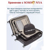 Бьюти кейс ручная кладь SOMSONYA ELITE коричневый