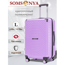 Чемодан на колесах l Madrid поликарбонат