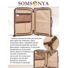 Чемодан ручной клади S SOMSONYA ELITE AT бежевый