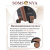Чемодан на колёсах M SOMSONYA Dubai черный