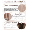 Чемодан на колёсах M SOMSONYA AT бежевый