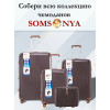 Чемодан на колесах l SOMSONYA ELITE Dubai коричневый