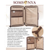 Комплект чемодан с кейсом Somsonya AT розовый