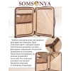 Чемодан на колёсах M SOMSONYA Dubai серый