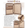 Чемодан на колесах l SOMSONYA ELITE Dubai темно-голубой