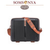 Бьюти кейс ручная кладь SOMSONYA ELITE AT черный