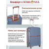 Чемодан на колёсах L SOMSONYA VEGAS ELITE темно-голубой