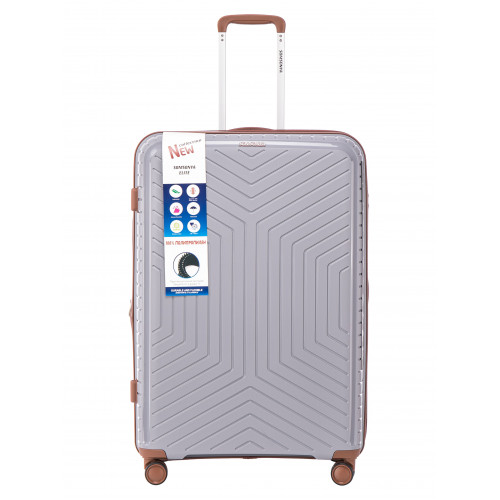Чемодан на колесах l SOMSONYA ELITE Dubai серый