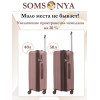 Комплект чемодан с кейсом Somsonya AT розовый