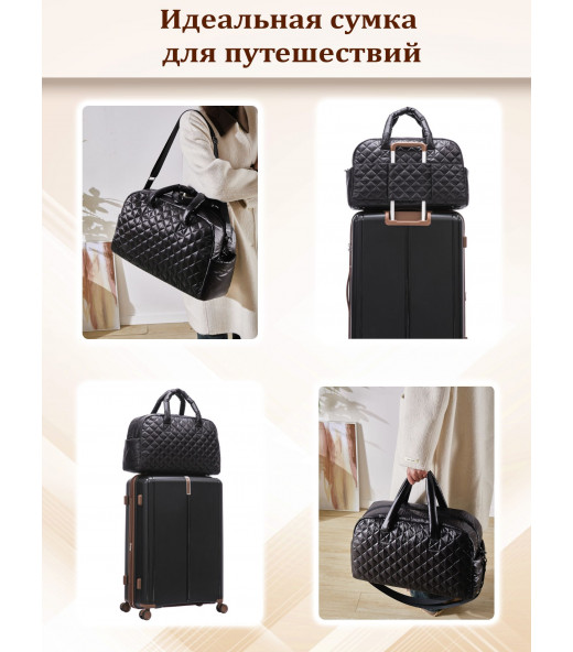 Сумка дорожная ручная кладь Somsonya спортивная женская мужская Болонь