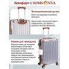 Чемодан на колесах l Milan поликарбонат