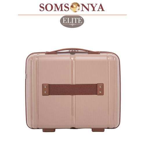 Бьюти кейс ручная кладь SOMSONYA ELITE AT бежевый