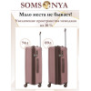 Чемодан на колёсах M SOMSONYA AT розовый