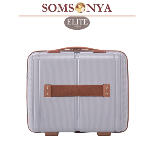 Комплект чемодан с кейсом SOMSONYA ELITE Dubai серый