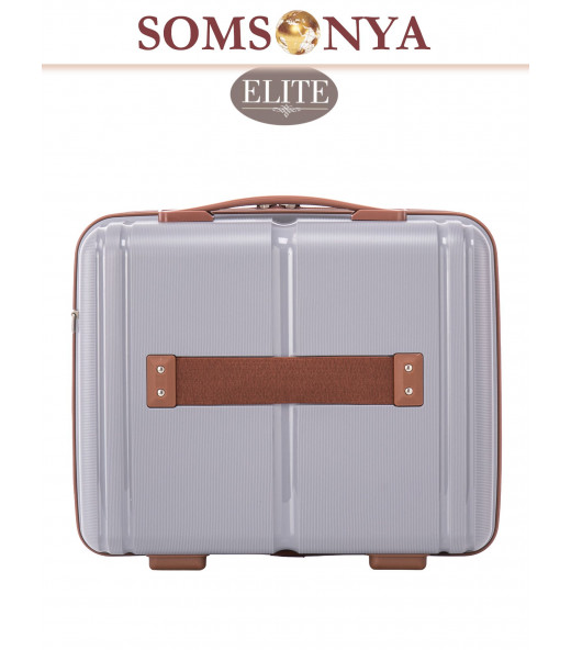 Комплект чемодан с кейсом SOMSONYA ELITE Dubai серый