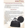 Сумка дорожная ручная кладь Somsonya спортивная женская мужская Болонь