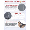 Комплект чемодан и кейс SOMSONYA ELITE TORONTO серый