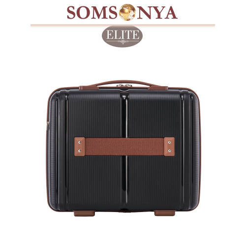 Бьюти кейс ручная кладь SOMSONYA ELITE AT черный