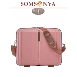 Бьюти кейс ручная кладь SOMSONYA ELITE AT розовый