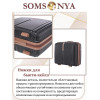 Бьюти кейс ручная кладь SOMSONYA ELITE AT черный