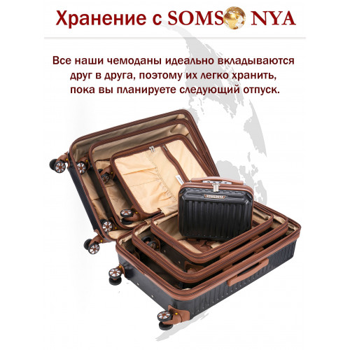 Бьюти кейс ручная кладь SOMSONYA Milan